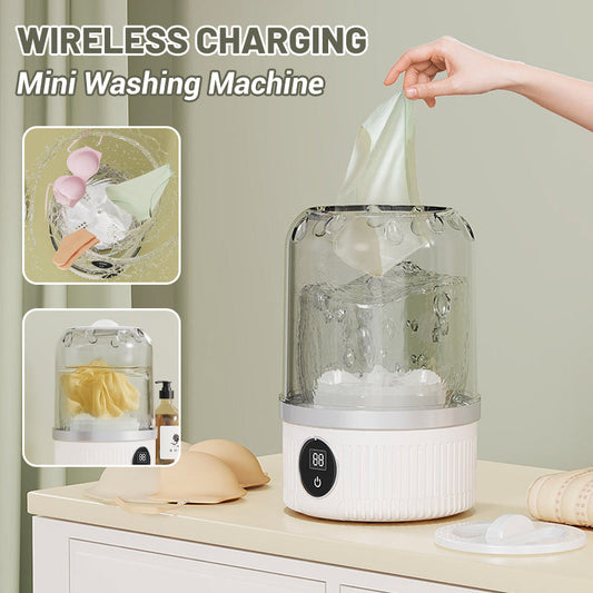 🎁Maak je handen vrij🥰Draadloze oplaadbare miniwasmachine