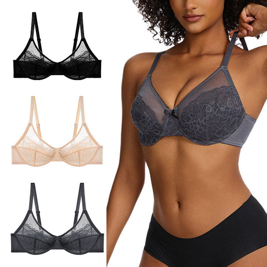🔥🎁Woman's Comfort & Stylish Lace Full Coverage Bra