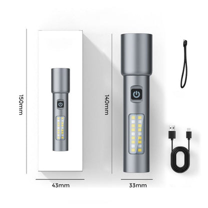🔥2025 HEETSTE KOOP-- 49% KORTING🔥 Ultraheldere zoombare zaklamp