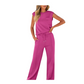 🔥2026 Hot Sale🔥Set van 2 casual mouwloze top en broek met trekkoord voor dames
