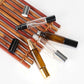 4 Stuks 10 ml Essentiële Olie Rollerverstuiver Fles met Dubbele Kop