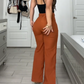 Dames Casual Broek met Hoge Taille