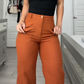 Dames Casual Broek met Hoge Taille