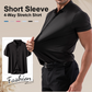 🔥Laatste Dag 50% UIT👕Herenhemd met Korte Mouwen en 4-Weg Stretch