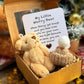 💖Vandaag: Koop 1 krijg 1 gratis!🎁Handgemaakte mini knuffelbeer in doos