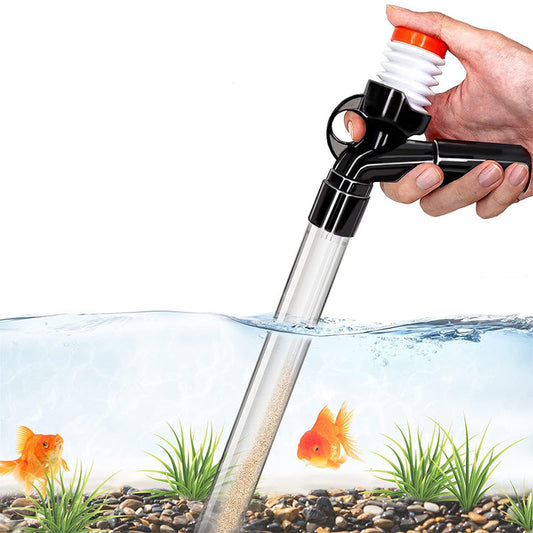 Aquarium grindreiniger set voor waterverversing