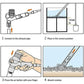 Aquarium grindreiniger set voor waterverversing
