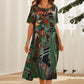 ⏳Tijdelijke aanbieding⏰Tropical Breeze-jurk