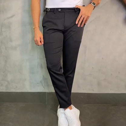 Casual slim fit broek voor heren