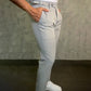 Casual slim fit broek voor heren