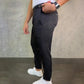 Casual slim fit broek voor heren