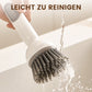 🎉Nieuwjaars Cadeau 50% KORTING!🧼Roterende Reinigingsborstel (Lange Steel + Vloeistofdispenser) – 360° Reiniging Zonder Krassen: Perfect Voor Schalen & Potten!