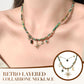 Women's Retro Stacked Layered Collarbone Necklace