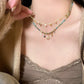 Women's Retro Stacked Layered Collarbone Necklace