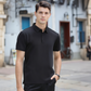 Heren Effen Kleur Korte Mouw Top