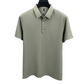 Heren Effen Kleur Korte Mouw Top