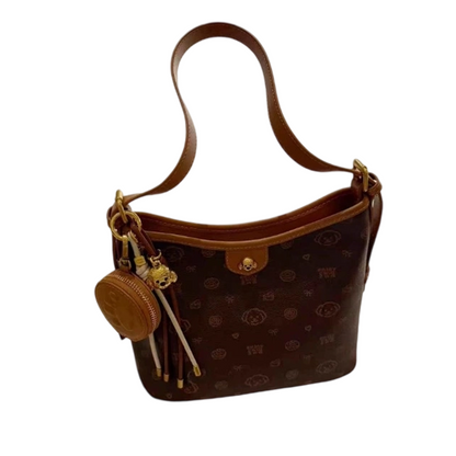 Grote Draagtas Tas met Schattige Puppyprint