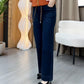 Dames Casual Mode Broek Met Rechte Pijpen