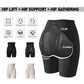 Corrigerende shorts met hoge taille voor een gelifte billenlook