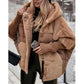 ❄️Blijf Warm & Stijlvol❄️ Luxe Oversized Gebreide Puffer Jas voor Dames – Winter Essential