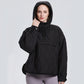 Lichte Waterdichte Gequilte Capuchonsweater voor Dames