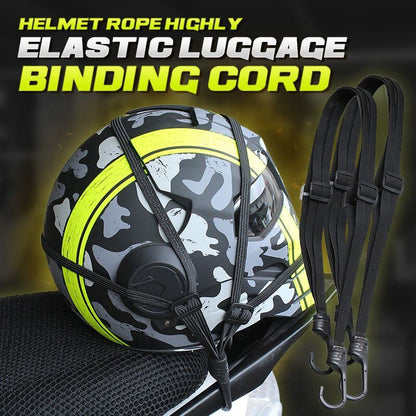 🎧 KOOP 1 KRIJG 1 GRATIS! ✨ Elastisch koord voor helm en bagage - Veilige en anti-verlies bevestiging voor fiets/reizen, lichtgewicht en duurzaam 🔒📦