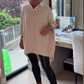 🍁Dames top met lange mouwen en overhemdkraag