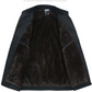 🔥Hot seller🔥Effen kleurige, warme herenjas met rits – 💪Kreukvrij, wind-, regen- en sneeuwbestendig!