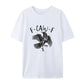Grappig grafisch T-shirt met kraai
