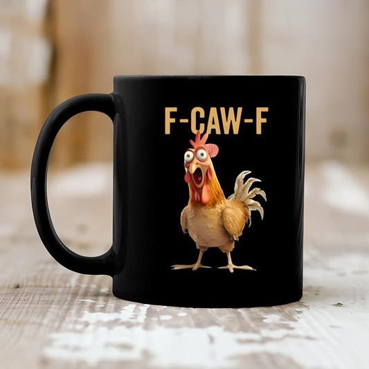 🔥LAATSTE DAG UITVERKOOP 57% KORTING!!🏆Flash Sale⚡ 50.000+ VERKOCHT! Bijna uitverkocht-💥F-Caw-F Grappige kippenmok