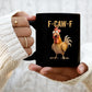 🔥LAATSTE DAG UITVERKOOP 57% KORTING!!🏆Flash Sale⚡ 50.000+ VERKOCHT! Bijna uitverkocht-💥F-Caw-F Grappige kippenmok