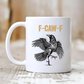 🔥LAATSTE DAG UITVERKOOP 57% KORTING!!🏆Flash Sale⚡ 50.000+ VERKOCHT! Bijna uitverkocht-💥F-Caw-F Grappige kippenmok