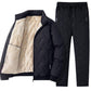 Stijlvolle Warme Tweedelige Set voor Heren (Jas & Broek)