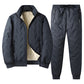 Stijlvolle Warme Tweedelige Set voor Heren (Jas & Broek)