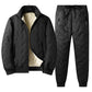 Stijlvolle Warme Tweedelige Set voor Heren (Jas & Broek)
