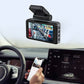 📹 NU 50% KORTING! ✨ 4K Ultra HD-autodashcam - Nachtzicht en lusopname met wifi en mobiele app-connectiviteit 🚗🌙