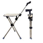 🔥2-in-1 opvouwbare wandelstok met stoel
