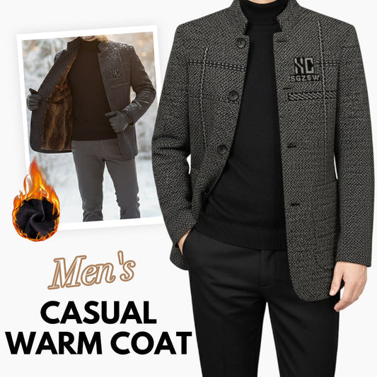 Heren Casual Warme Jas