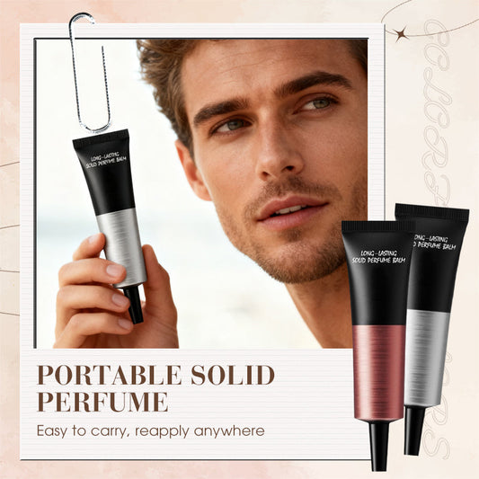 Langdurige Vaste Parfum Balsem voor Mannen