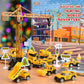 🎁Kerstcadeau met 50% KORTING!!!🚗Adventskalender voor jongens: speelgoedsets met bouwvoertuigen van lichtmetaa