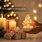 Glazen draaibare kerstboomornamenten