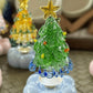 Glazen draaibare kerstboomornamenten