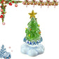 Glazen draaibare kerstboomornamenten