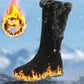 🔥 50% korting! 🥾 Dames Handige Warme Antislip Halfhoge Laarzen – Stijlvol, slijtvast & winterklaar met ritssluiting! ❄️🖤
