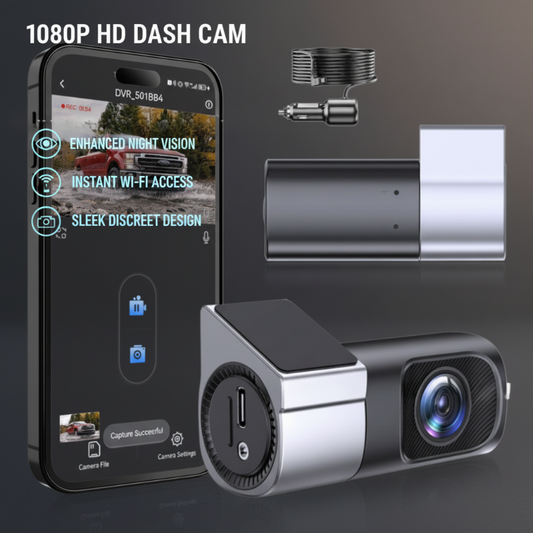 🎁⏰1080P HD Dashcam met Wi-Fi en nachtzicht