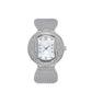Dames elegante quartz horloge met fonkelende strass
