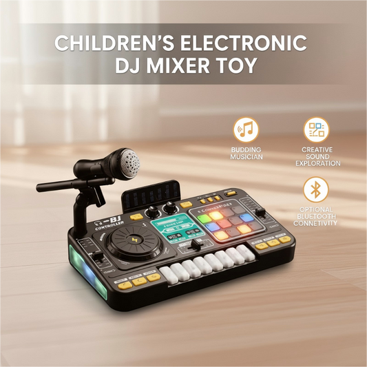 Children's Electronic DJ Mixer Toy