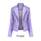 Trendy PU-leren jas voor dames