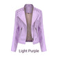 Trendy PU-leren jas voor dames