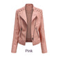 Trendy PU-leren jas voor dames